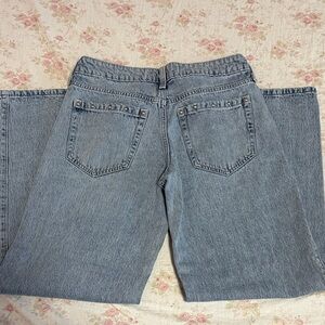 Hollister Light Blue Straight Leg Jeans
